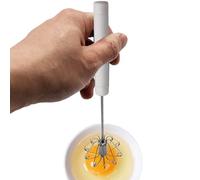 Frusta - Frusta per uova in acciaio inossidabile | Frullatore a immersione | Montalatte portatile | Frullatori a immersione per cucina | Miscelatore Agitatore Montalatte Palmare Strumenti per s