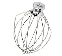 Frusta In Acciaio Inossidabile A 6 Fili K5AWW, Compatibile Con KitchenAid, Sbattitore For Uova Con Sollevatore For Ciotola Da 5 QT