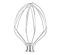 Frusta in acciaio inox a 6 fili per scopa da neve KN256 compatibile con miscelatori medi per preparare panna montata