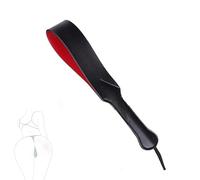 Frusta in similpelle nera per giochi di ruolo