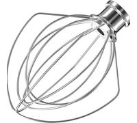 Frusta lavabile in lavastoviglie K45WW, compatibile con il robot da cucina KitchenAid da 4,5 litri e 4,5 litri con testa inclinabile, frusta a 6 fili for uova e panna.