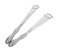 Frusta Manuale da Cucina in Acciaio Inox Sfere, 2 Pezzi