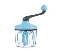 Frusta manuale per uova, grande capacità, 1500 ml, chiusa senza schizzi, miscelatore rotante ad alta coppia, strumento di aerazione multi-filo, per la cottura in casa