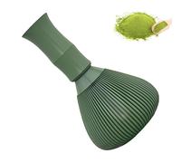 Frusta Matcha, Fleymu Frusta di per il tè Matcha Materiale Resina, Antimuffa, Set di Partenza per il tè Matcha Tradizionale, Strumenti per la Preparazione Della Matcha Whisk, (Verde)