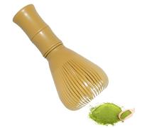 Frusta matcha, Frusta di per il tè Matcha, set di partenza per il tè Matcha tradizionale, strumenti per la preparazione della matcha whisk, Matcha Set Matcha Whisk, Materiale resina, Giallo