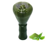 Frusta Matcha, Frustino di Resina per il tè Matcha, Matcha Whisk Set, per la Preparazione Tradizionale del tè Matcha, Matcha Frusta, Chasen Matcha Tradizionale, Resina, Verde