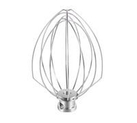 Frusta metallica di ricambio K5AWW in acciaio inossidabile, compatibile con i robot da cucina KitchenAid da 5 e 6 litri con ciotola girevole e sollevabile.