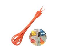 Frusta multiuso 2 in 1 per uova e pinze per alimenti, con manico ergonomico, antiscivolo, lavabile in lavastoviglie, accessorio da cucina