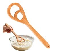 Frusta per impasto danese - Strumento impastatore ergonomico in legno