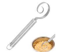 Frusta per Impasto - Utensile da Cucina Acciaio Inossidabile,Mescolatore per Impasto Manuale - Per Panificazione Cucinare Pizza Pasticceria Torta Pastella Frullare Cucina Domestica