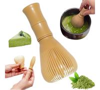 Frusta per Matcha in Bambù Matcha Whisk Resistente Alle Alte Temperature con Materiale PP Riutilizzabile Matcha Kit Accessori per Matcha non Ammuffiti Adatti per Mescolare il Matcha,Latte