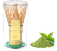 Frusta per Matcha in bambù, realizzata a mano in bambù dorato, frusta tradizionale per un'esperienza matcha liscia e schiumosa