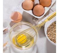 Frusta Per Uova in Acciaio Inossidabile Cucina Cucinare Sbattere Inox