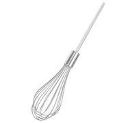 Frusta per Uova in Acciaio Inossidabile Extra Lunga 13,58 Pollici | Spessore 2mm, Diametro 2, 76 Pollici, Testa Intercambiabile, per Miscelazione Domestica e Preparazioni Dense