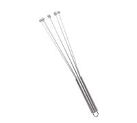 Frusta per uova - Mini frusta a mano in acciaio inossidabile, durevole e leggero, strumento per la cottura facile da pulire, mixer portatile per uova per mescolare, battere, mescolare, cucinare, uso