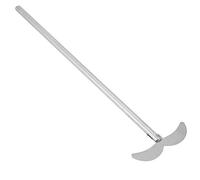 Frusta Per Vernice Per Trapano, 54 mm Lunghezza lama Acciaio Inossidabile Miscelatore per Agitatore Elettrico Sopraelevato, Forniture per Utensili da Laboratorio con asta di Agitazione dell'albero