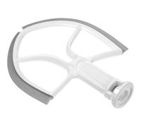 Frusta Piatta Con Frusta Flex Edge, Compatibile Con KitchenAid, Miscelatori Con Supporto For Sollevamento Vasca KA-5L Da 5 Litri Con Bordi In Silicone