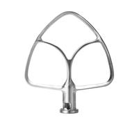 Frusta piatta in acciaio inossidabile, compatibile con accessori di ricambio for robot da cucina KitchenAid da 4,5-5 QT, compatibile con accessori for robot da cucina KitchenAid