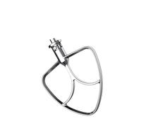 Frusta Piatta In Acciaio Inossidabile, Compatibile Con KitchenAid, Robot Da Cucina, Attacco A Paletta For Testa Inclinabile Adatta A Ciotola Da 4,5-5 QT