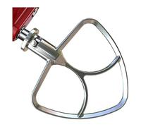 Frusta Piatta In Acciaio Inossidabile Da 4,5-5 Litri, Compatibile Con KitchenAid, Accessori For Robot Da Cucina Con Testa Inclinabile, Parti Di Ricambio, Ciotola Lavabile