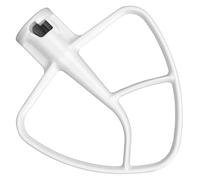 Frusta piatta rivestita K45B compatibile con l'accessorio for frusta for mixer KitchenAid da 4,5-5 Qt, adatta alle ciotole supporto