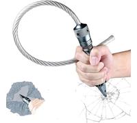 Frusta rompivetro tattica multifunzionale - frusta portatile - Accessori per la difesa per lo sport all'aperto Générique frusta tattica multiuso portatile - frusta da bicicletta, frusta da corridore