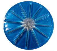 Frusta rossa a 6 fili con attacco in ABS TPR Stand Mixer (rotondo blu)