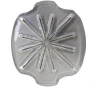 Frusta rossa a 6 fili con attacco in ABS TPR Stand Mixer (trasparente)