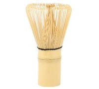 Frusta tradizionale per tè Matcha con manico lungo Pennello Chasen Frusta per schiumare realizzata a mano in bambù di alta qualità per la preparazione autentica del tè verde