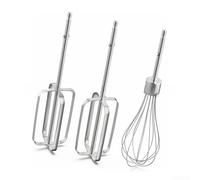 Fruste a mano, confezione da 2 pezzi, in acciaio inox, attacco turbo per una miscelazione efficiente, resistenti alla ruggine, lavabili in lavastoviglie, cottura da cucina (1)