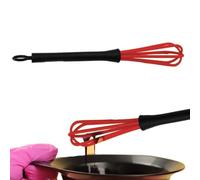 Fruste da cucina per cucinare in acciaio Pinhole Wire Presa comoda | Utensile per mescolare il burro delle uova, mescolare, mescolare, miscelare, schiumare, emulsionare, aerare, schiumare