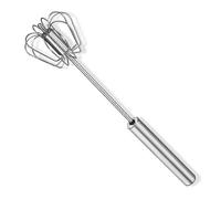 Fruste in acciaio inossidabile, frullatore semiautomatico per frusta per uova, facile da usare e risparmiare molta energia durante la miscelazione