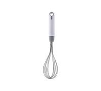 Fruste per cucinare, Frusta for la casa con filo di acciaio inossidabile ＆ Manici antiscivolo, manico a gancio for appendere(White)