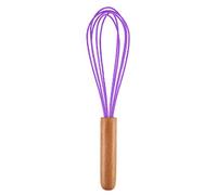 Fruste per cucinare, Frusta in silicone Frullino for le uova manuale Miscelatore for panna antiscivolo for Montalatte Miscelazione Cucina Cottura Strumenti di cottura