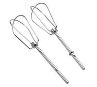 Fruste per Kenwood 17.5cm Acciaio Fruste per Kenwood 17.5cm(Wire rod *2) | Lunghezza 21.5cm, finitura anti-ruggine, perfette per montare albumi, per crema e meringhe, installazione rapida