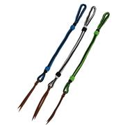 Frustino da barrel in nylon intrecciato con punta in cuoio Amahorse