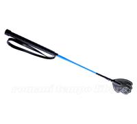 Frustino da equitazione corto con flop a forma di manina 50 cm.