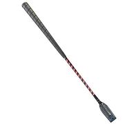 Frustino da Galoppo da Jockey Frusta a Cavallo Frustini Monta Inglese Salto Ostacoli Equestre Corsa di Cavalli 62 cm (Nero/Rosso)