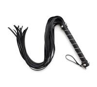 Frustino in ecopelle nero sottomissione bondage sexyshop