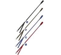 Frustino in nylon intrecciato con passamano e bottone in metallo 65 cm Daslo