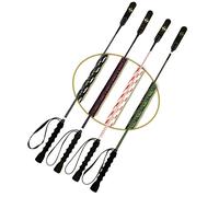 Frustino inglese con rivestimento sintetico bicolore e impugnatura in gomma Dasl