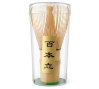 Frustino Matcha in Bambù (Chasen) - Frusta Tradizionale per Tè Matcha e Cerimonia del Tè - Chasen Artigianale a 100 Fili per una Schiuma Cremosa