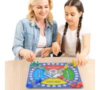 Frustration Board Game - 25.5x25.8x4cm ABS Chasing Trouble, Multiple Player Fun, Parent Child Game | Entertaining Family Night Toy For Boys Girls Kids 5 Years Old Friends Siblings Playtime C