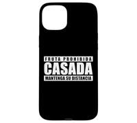 Fruta Prohibida Casada Mantenga Su Distancia Custodia per iPhone 15 Plus