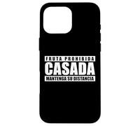 Fruta Prohibida Casada Mantenga Su Distancia Custodia per iPhone 16 Pro Max