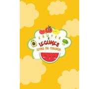 Frutas e legumes: Livro de colorir