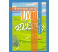 Frutas: Livros para colorir