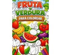 Frutas y verduras para colorear