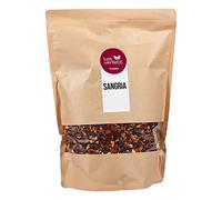 FRUTEG Tè per la frutta perdente Sangria 1000 G | Tè di frutta allentato | Mix di tè aromatizzato con rum arancione Gusto perfetto come Sangria Base | Tè allentato 1 kg