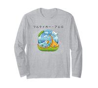 Frutiger Aero Y2K Fashion Trends Piece - Tech Orbite Maglia a Manica